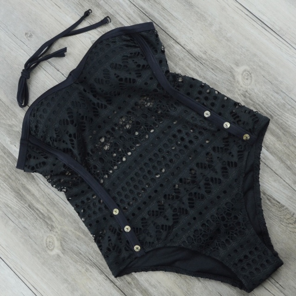 UNDER $30 CLOSET CLEAR OUT 曆S-XXL曆 LACE MONOKINI - Picture 5 of 5