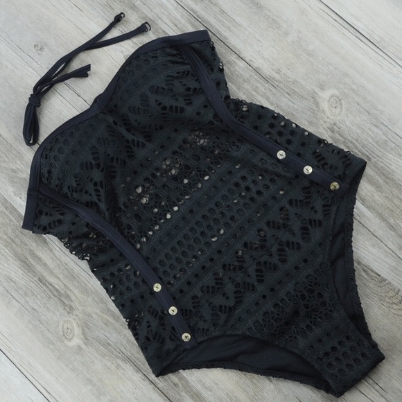 UNDER $30 CLOSET CLEAR OUT 曆S-XXL曆 LACE MONOKINI - Picture 5 of 5