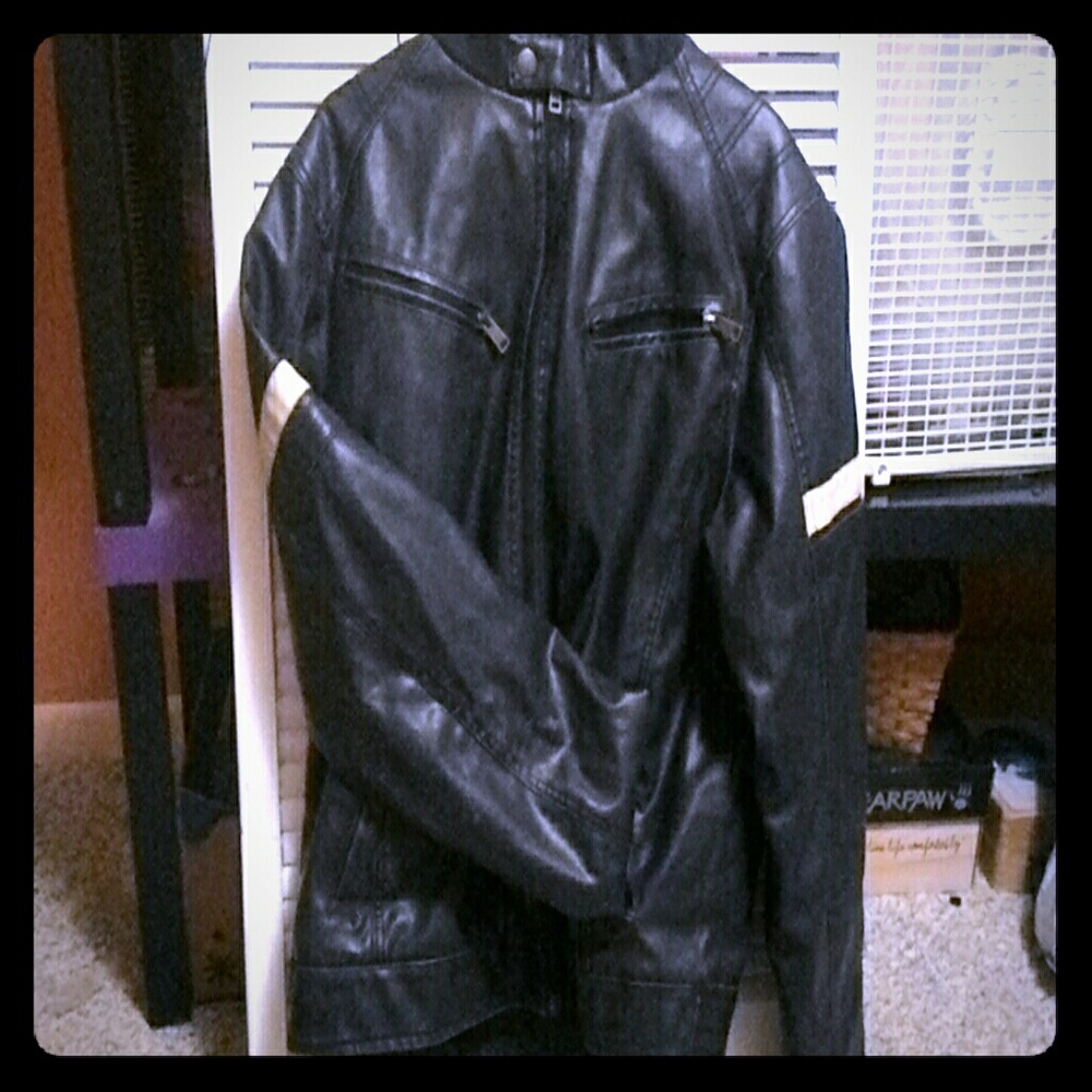 Leather jacket