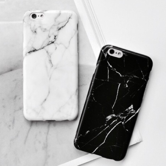White Marble Phone Case (iPhone 7) - Picture 1 of 2