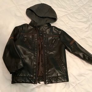 Faux Leather Jacket for Toddler
