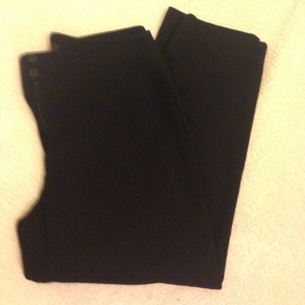Talbots's heritage black slacks