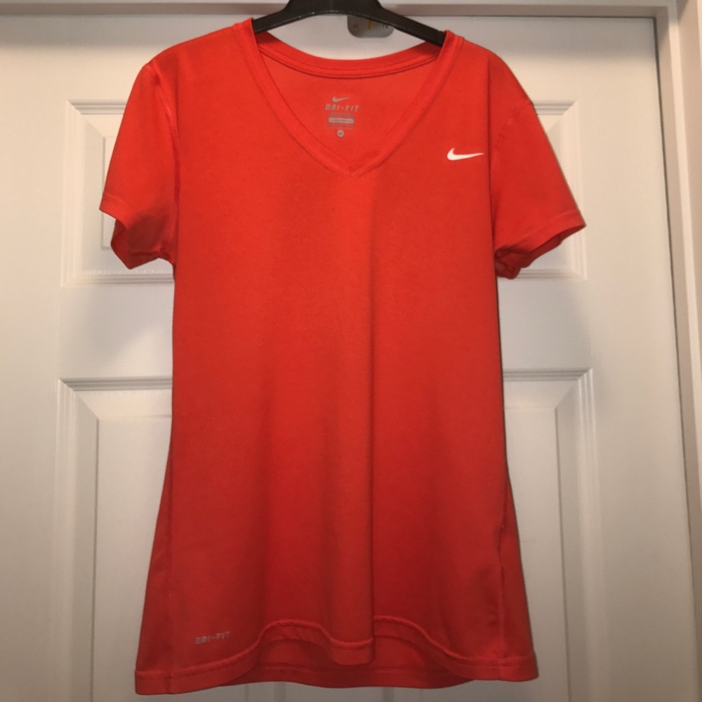 Nike women's T shirt - orange/red