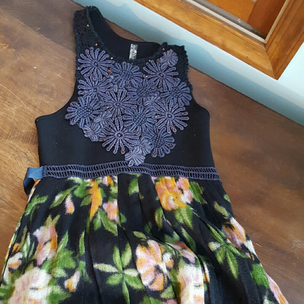 Floral print dress