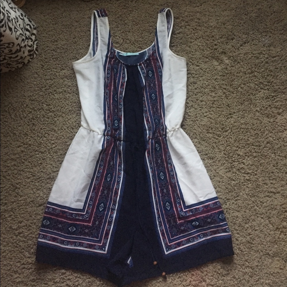 Patterned Romper