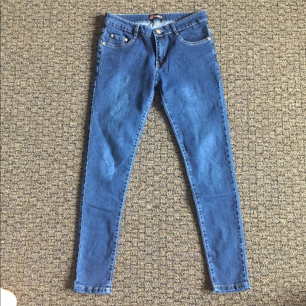 Blue Denim Skinny Jeans