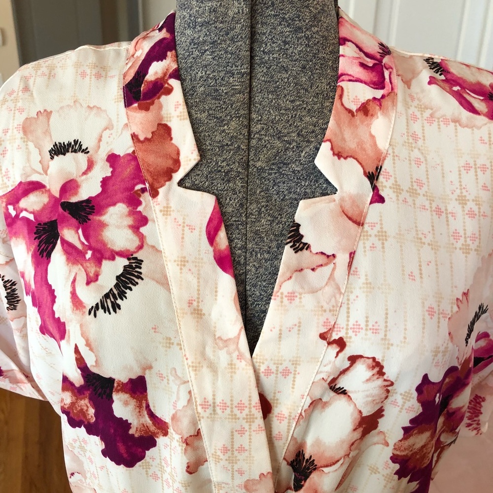 LAST ONE: SMALL NWT Floral print dress W/pockets - Picture 4 of 6