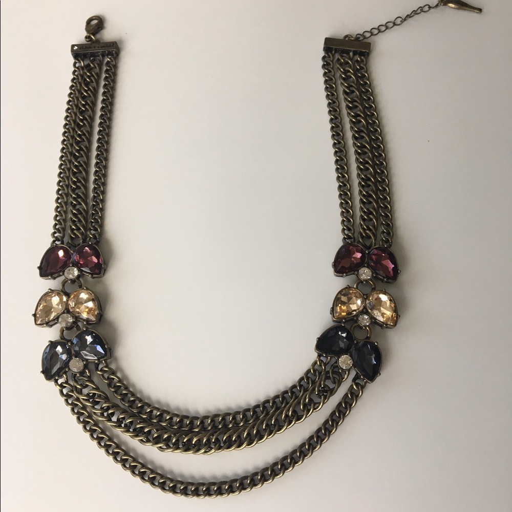 Statement necklace . Chloe and Isabel