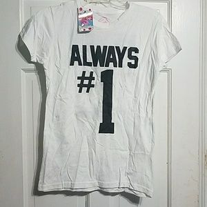Always #1 never #2 tee