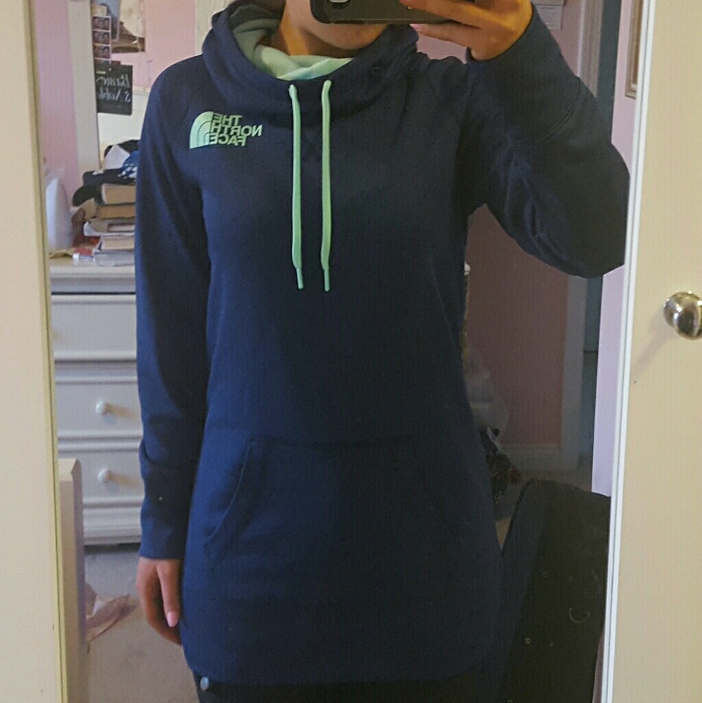 Brand new North Face Blue Hoodie Jacket