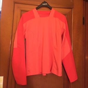 Arcterryx Orange quick dry long sleeve