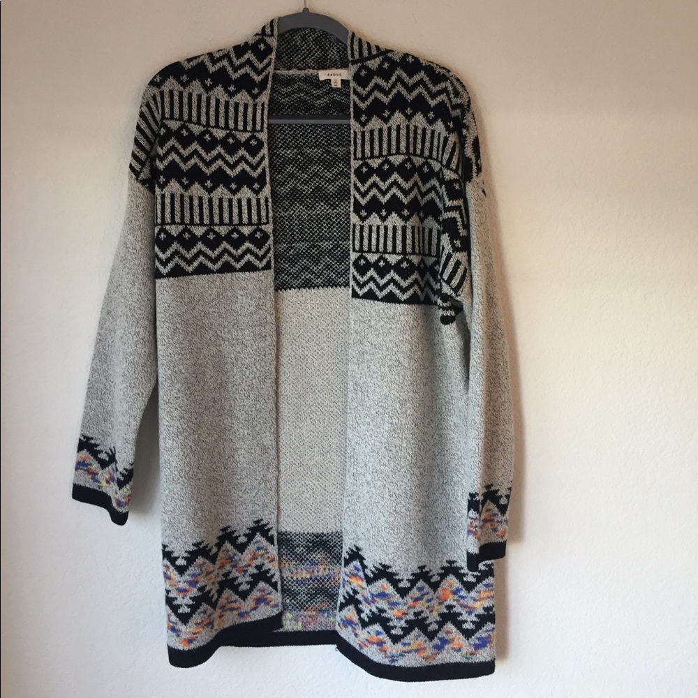 Adorable tribal cardigan