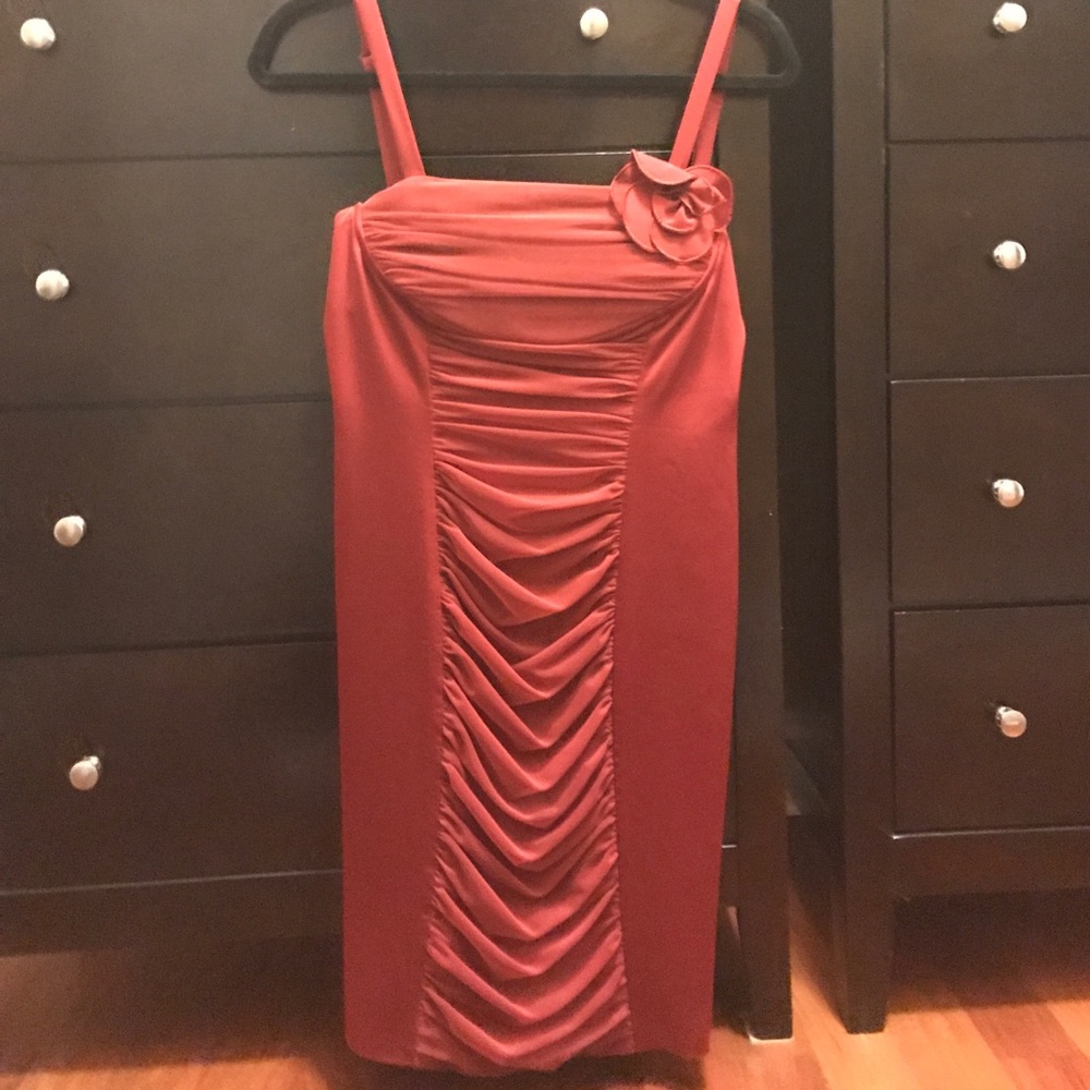 Red dress