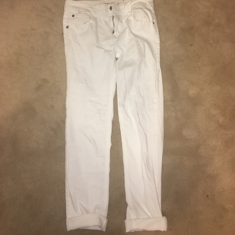 white skinny jeans