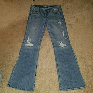 American Eagle Hipster Flare Stretch Jeans