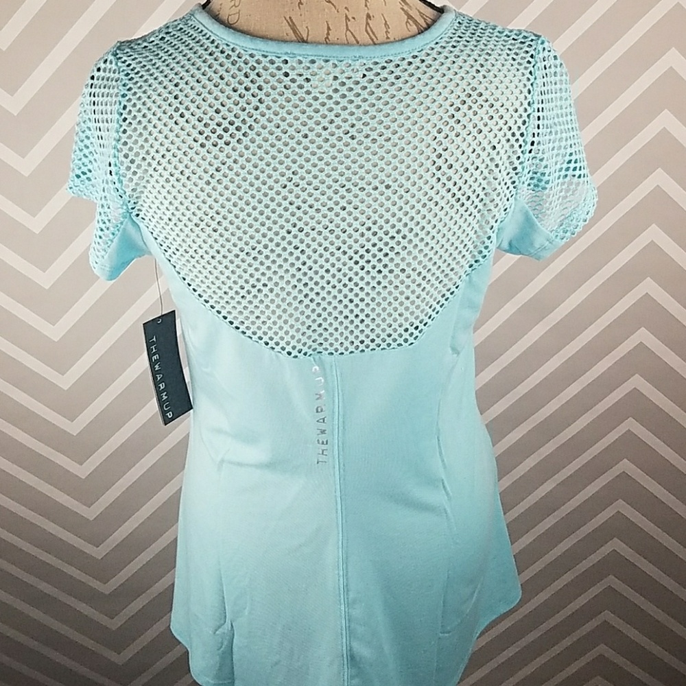 Mesh Work Out Tee - Picture 4 of 5