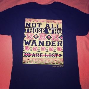 Wander Aztec Preppy T-Shirt