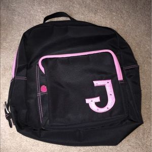 Black backpack