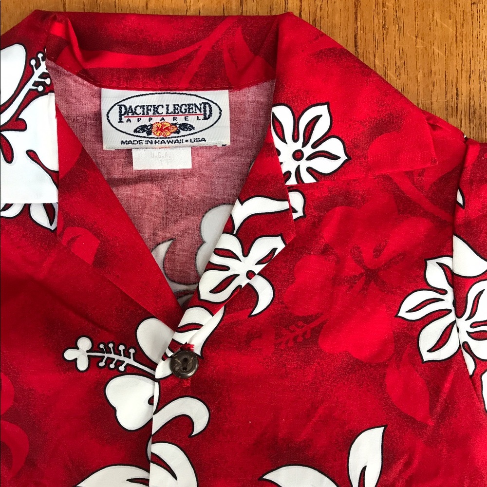 Hawaiian Shirt & Short Set Red Size12mo Brand New!