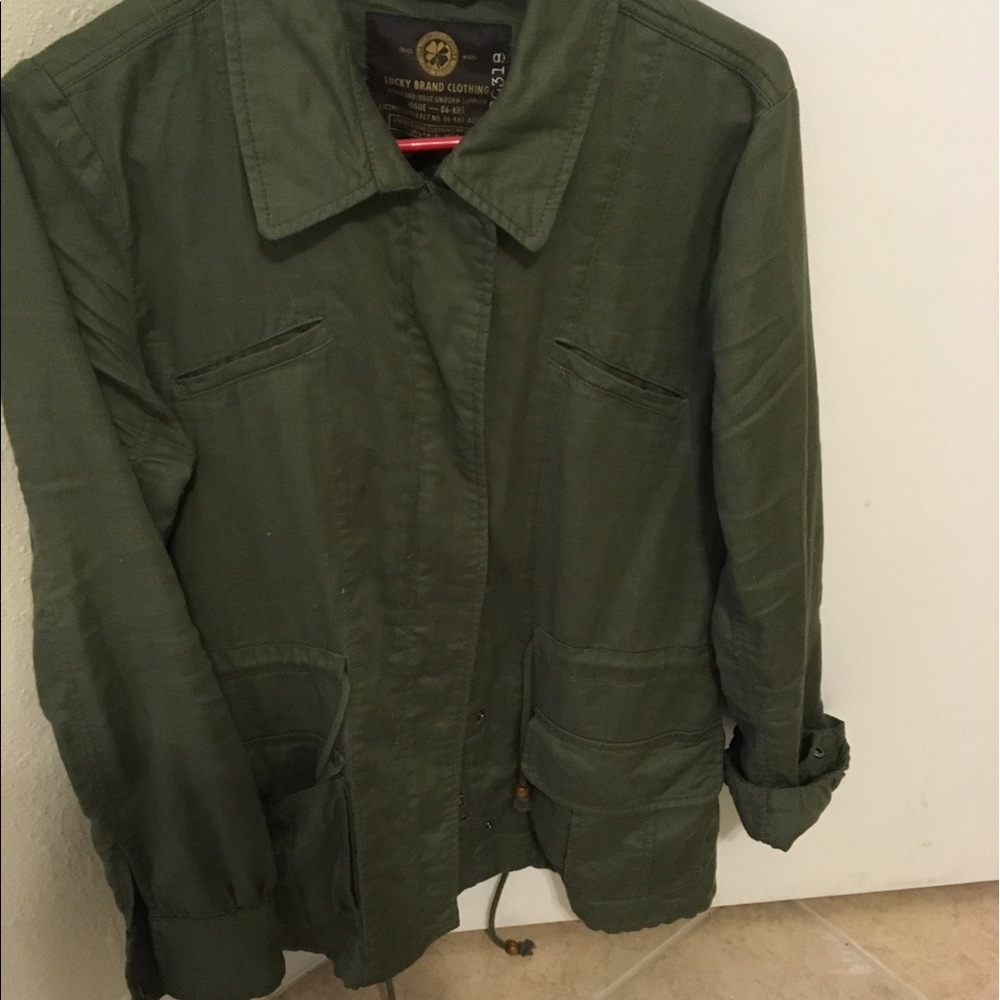 Lucky Brand military jacket!