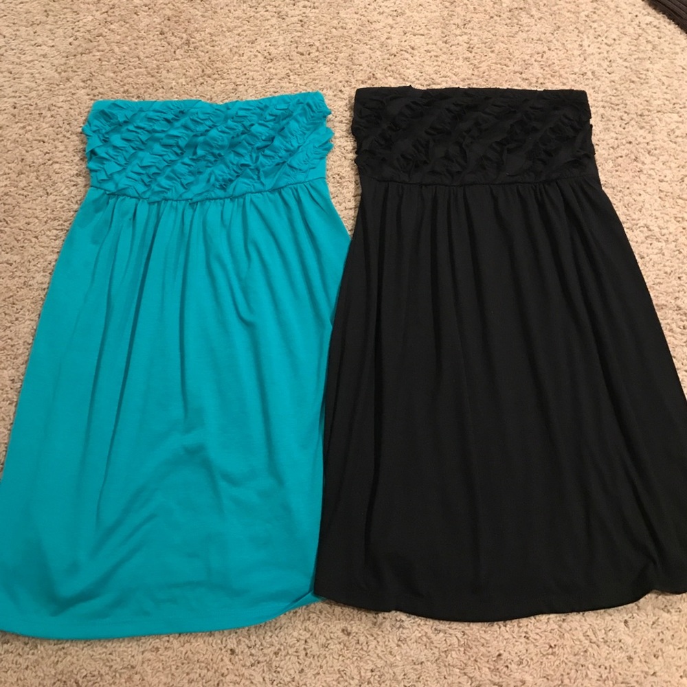 Two swim cover ups.