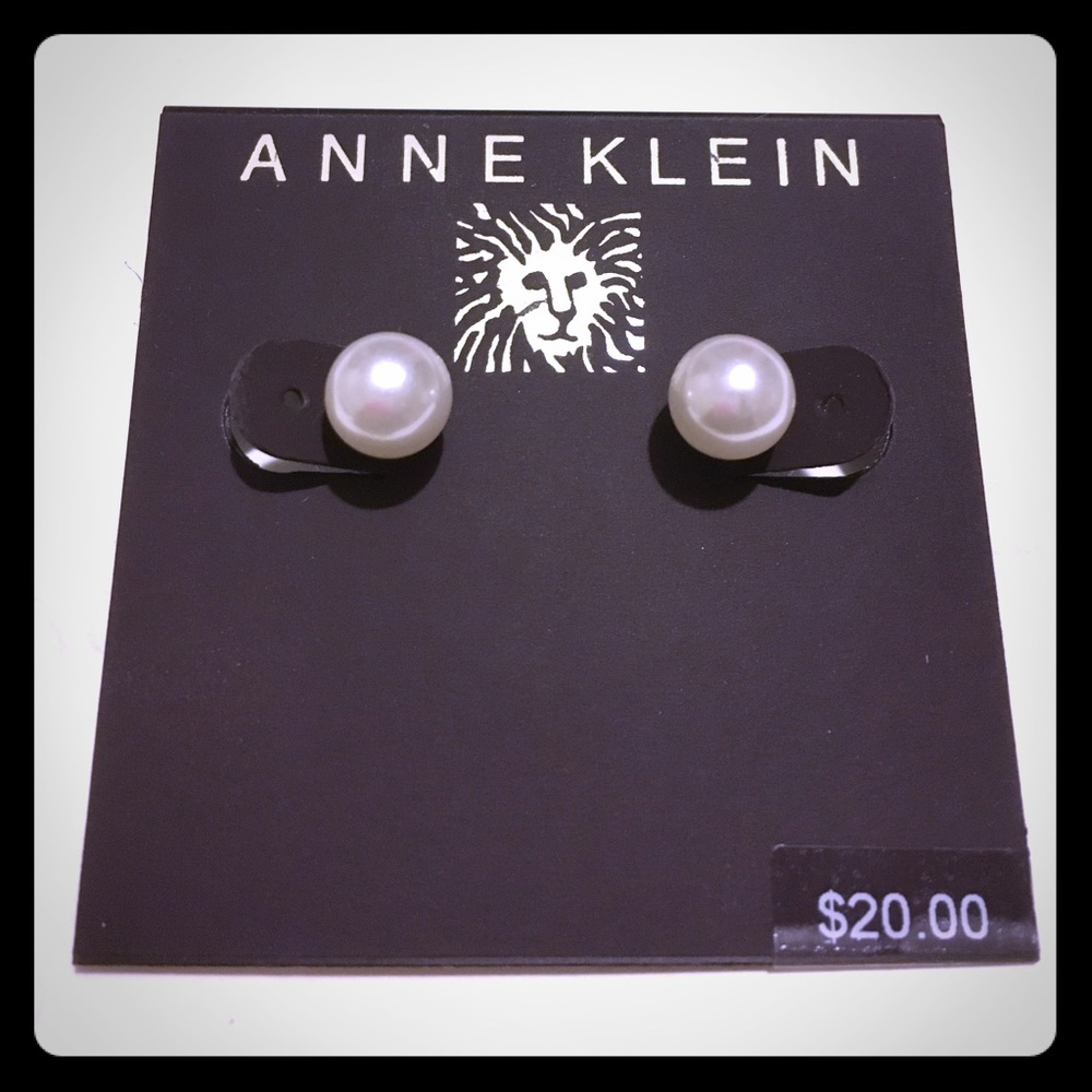 Anne Klein Pearl Earrings