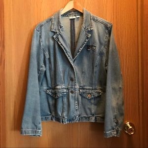 Chico Women's blue jean jacket XL
