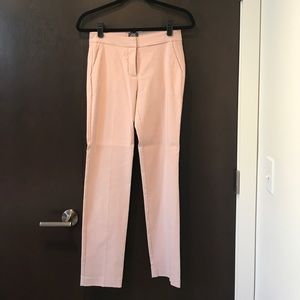 Avenue Montaigne skinny pants in blush pink