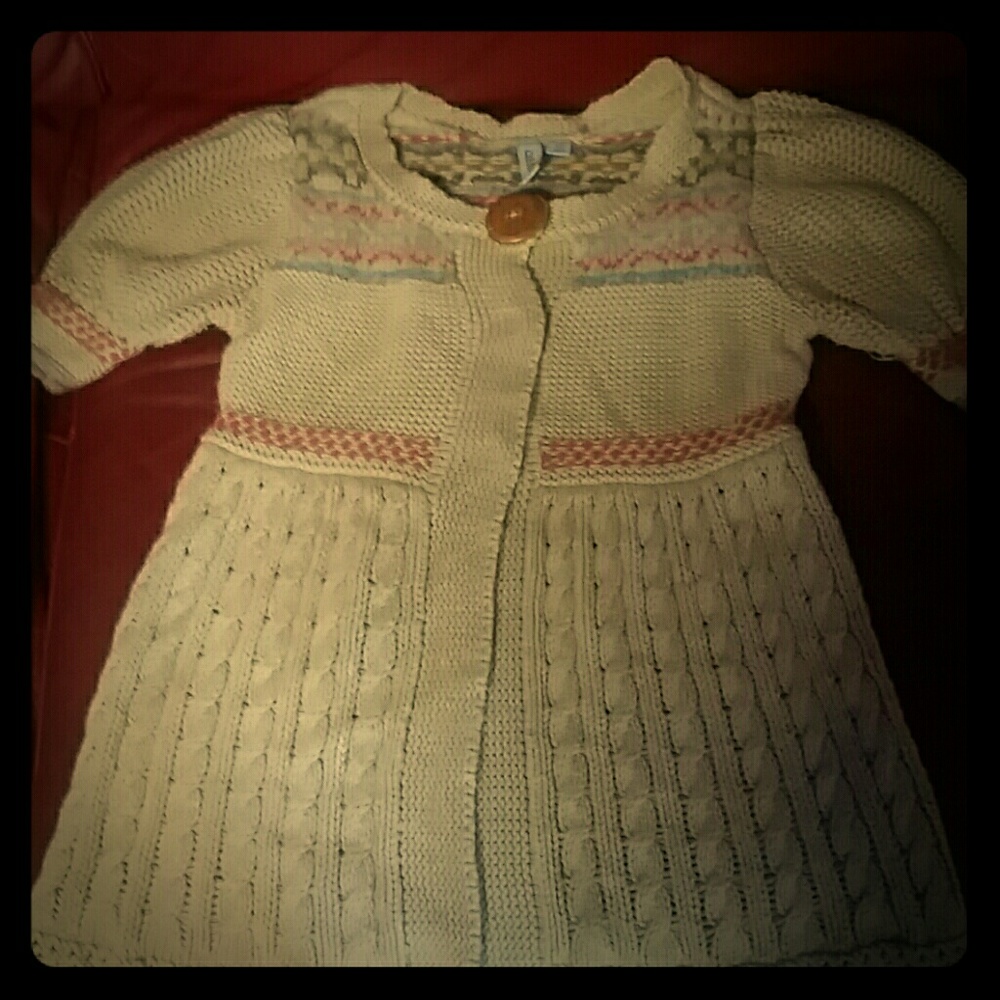 Knitted and Lamb's Wool short Sleeve Cardigan