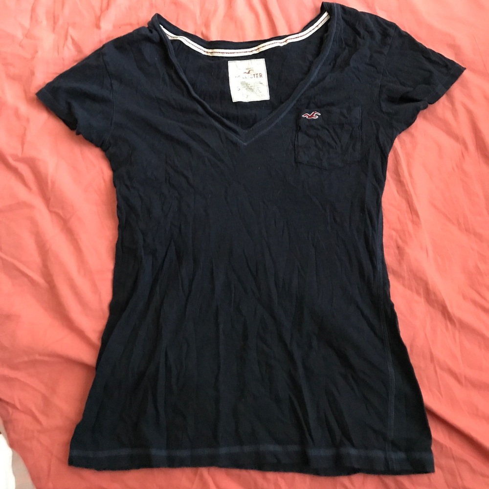 Hollister Navy Blue Top