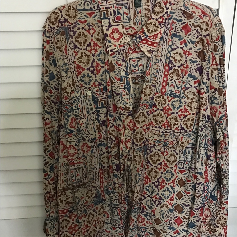 Lauren Jeans Co 2X blouse