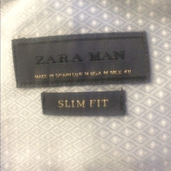 ZARA MAN - Slim Fit Button Down Dress Shirt - Picture 4 of 4