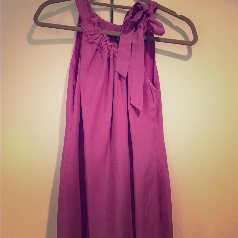 Banana Republic Pink Silk Dress