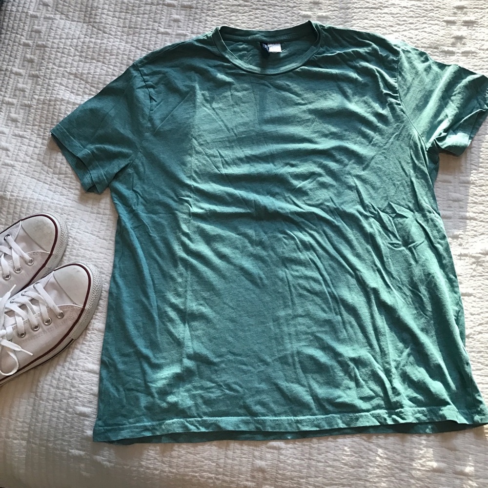 H&M Teal Basic Tee