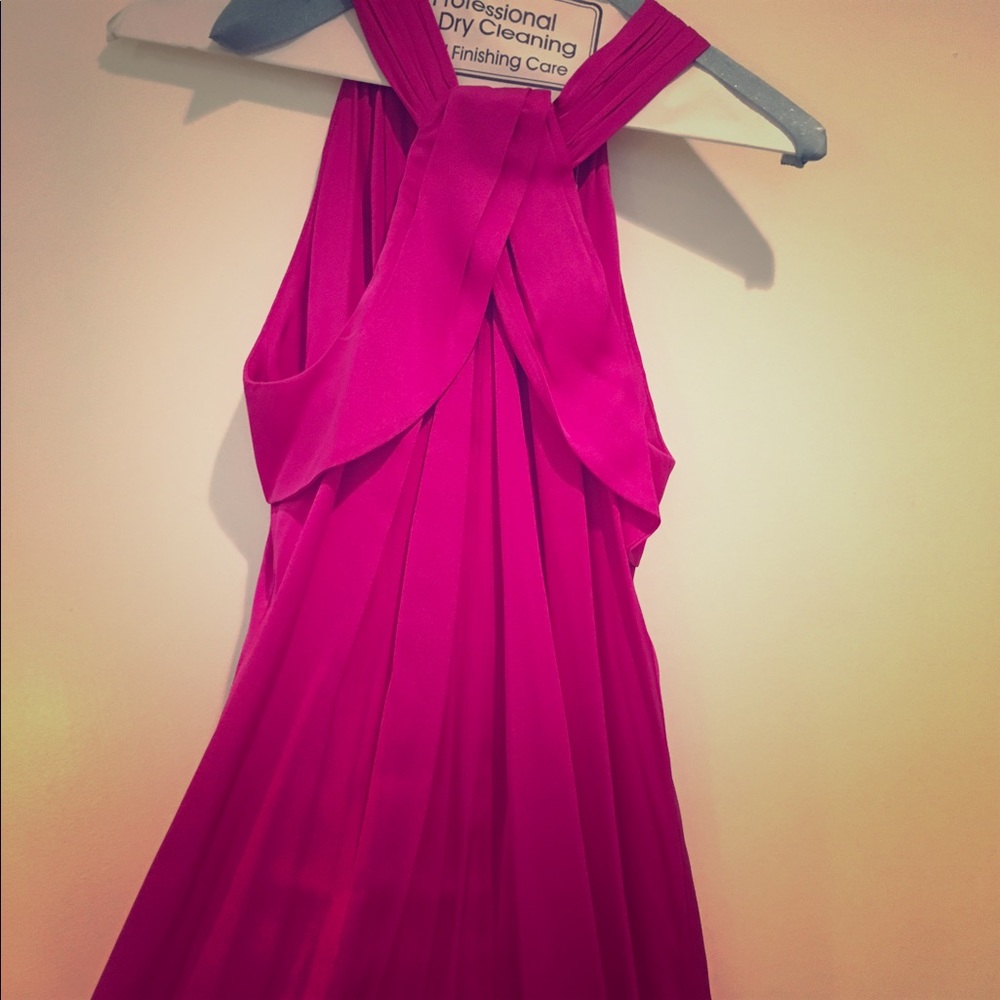 Banana Republic Silk Pink Dress