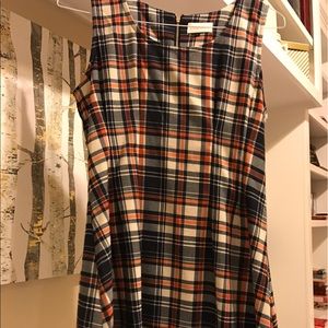 ModCloth plaid print dress