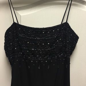 Long Black Evening Gown