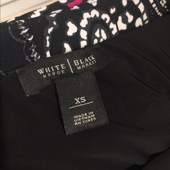 WHBL White House Black Market strapless dress. - Picture 3 of 4