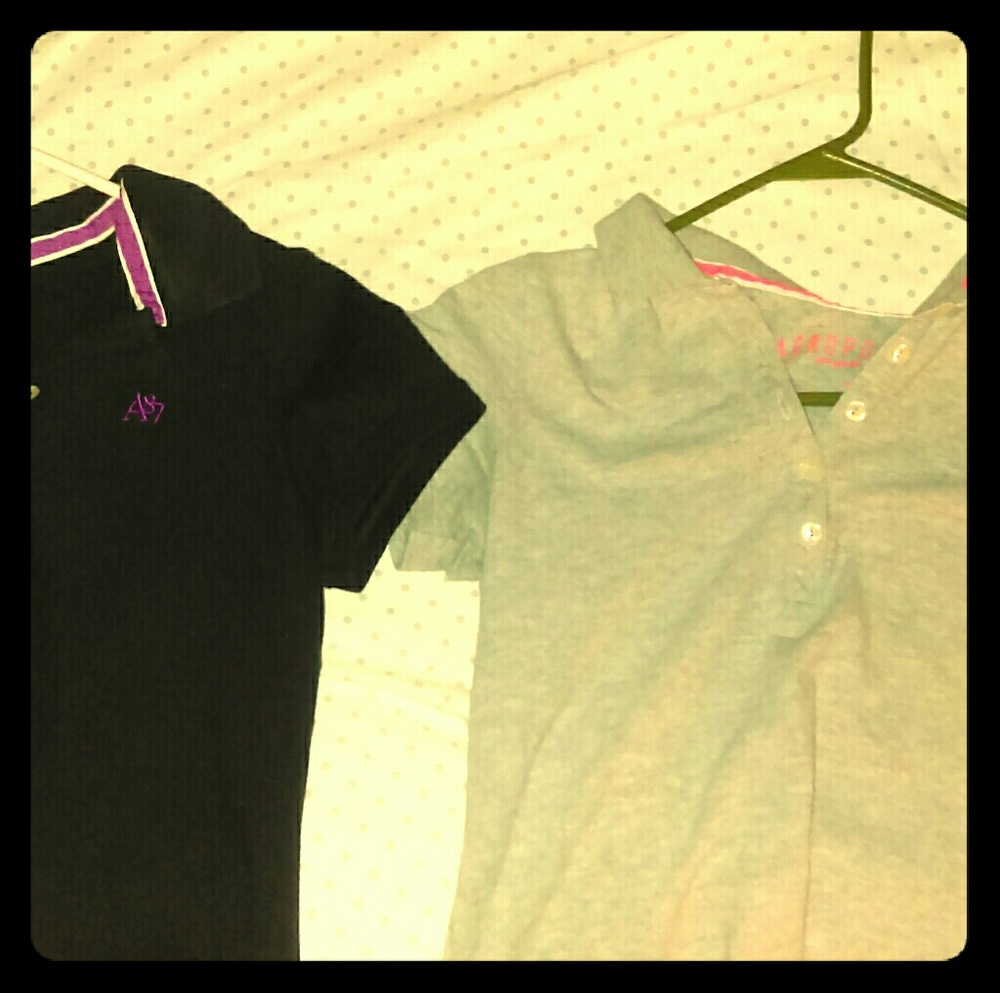 2 Areo Polo's women's size med