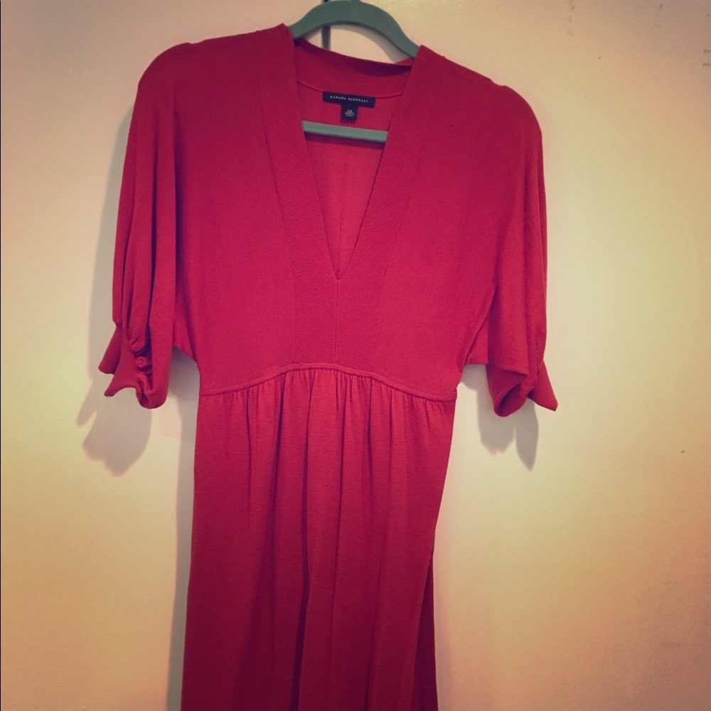 Banana Republic red Sweater Dress