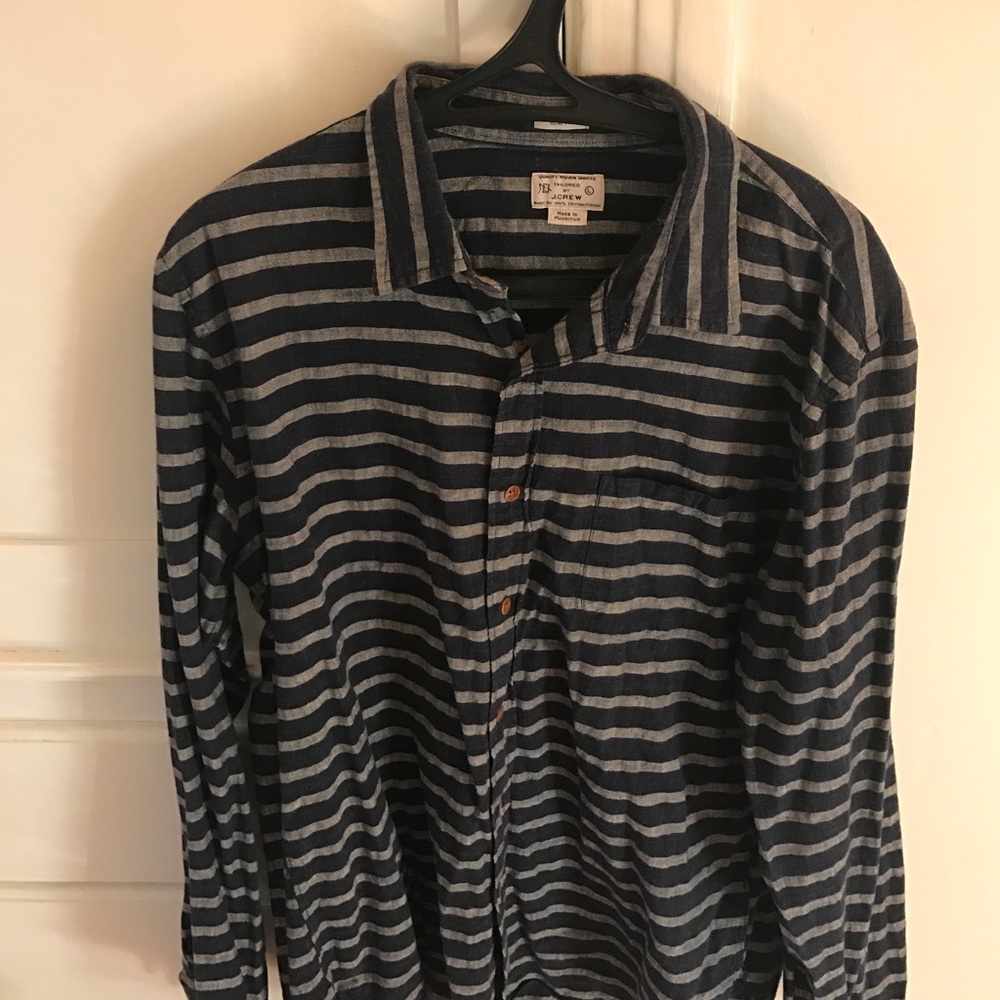 JCrew Striped Shirt (rare)
