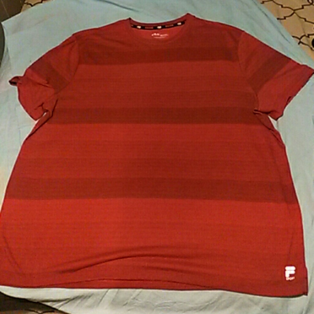 Mens Fila sport short sleeve shirt