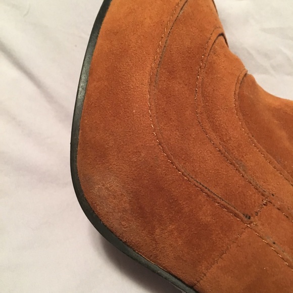 Over-the-knee Vegan Faux Sued Boots - Picture 7 of 7