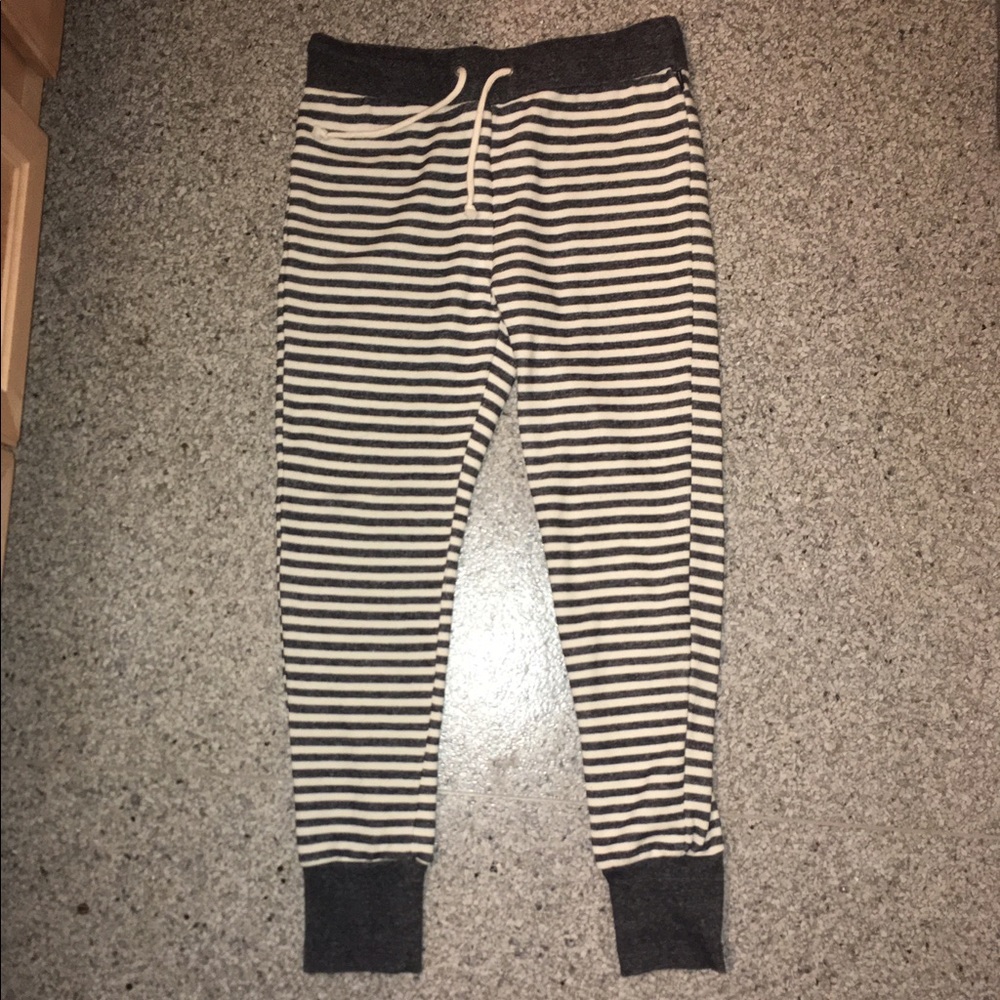 Stripped Pajama Joggers / Sweat Pants