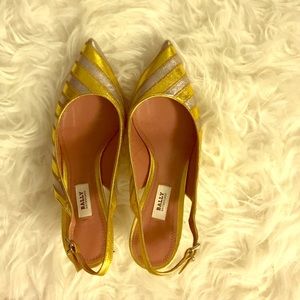Bally sling backs w kitten heels- from SS17 line