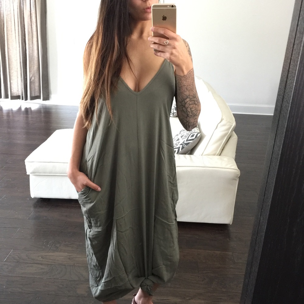 1 LEFT! Sage Maxi Dress - Picture 2 of 7