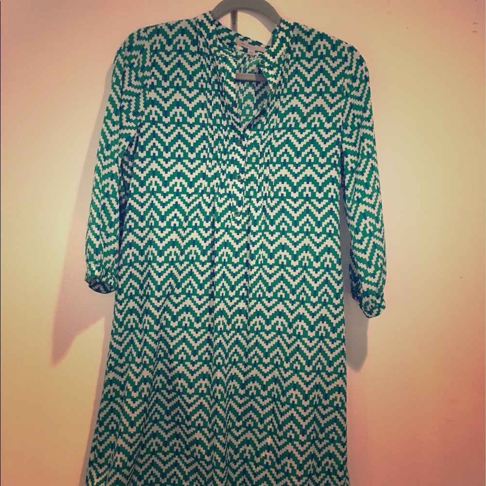 GAP green shirt dress