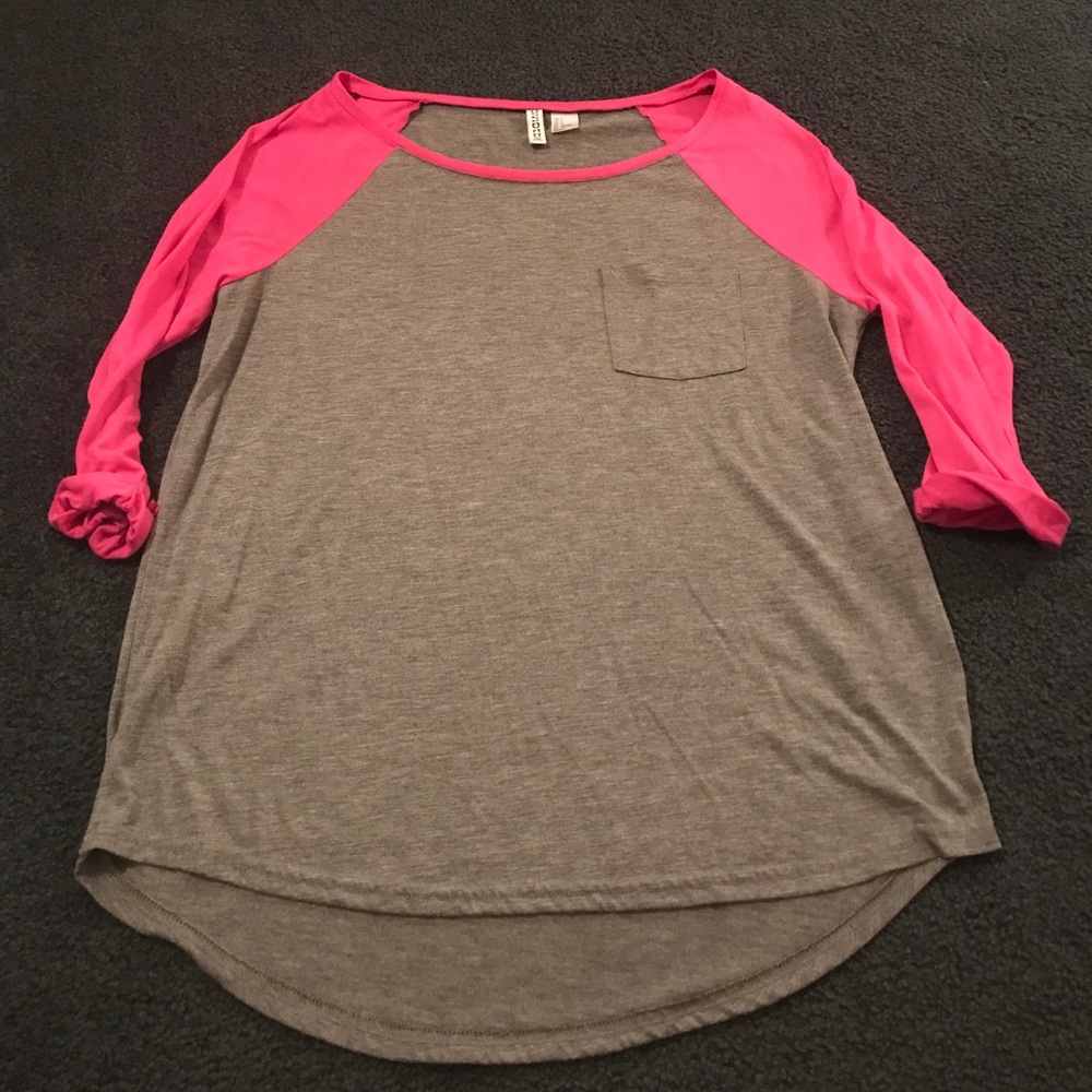 forever 21 baseball tee