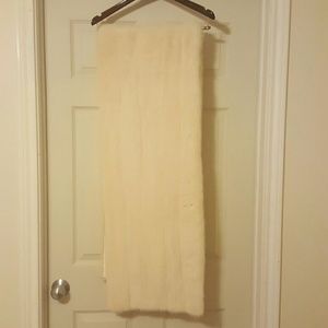 Cream colored Mink Stole