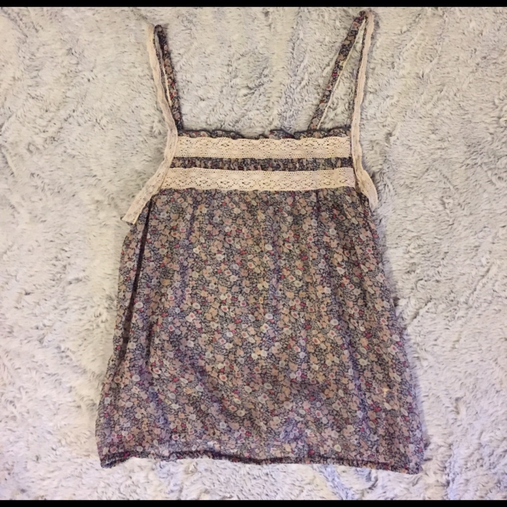 AEO FLORAL TANK